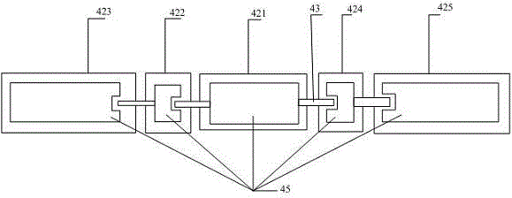 Terahertz frequency tripler based on coplanar waveguide transmission wires