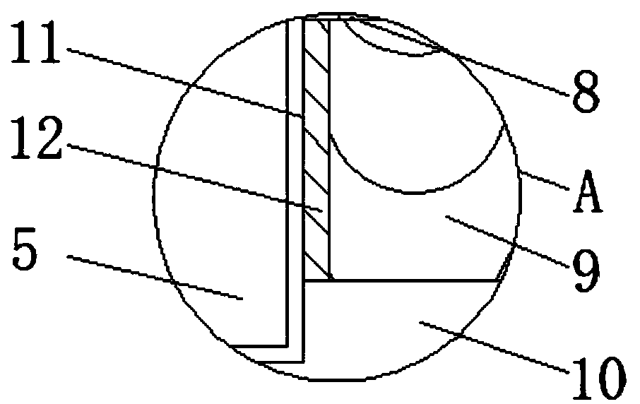 Same plane coating and wall brick separation structure