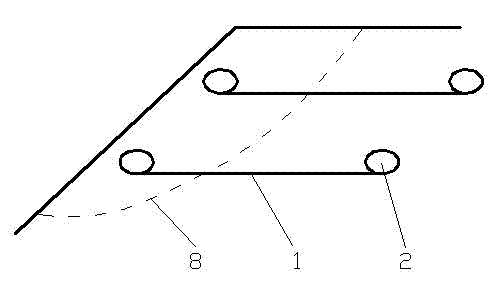 Method of Reinforcement of Tailings Accumulation Dam with End Scroll Geogrid