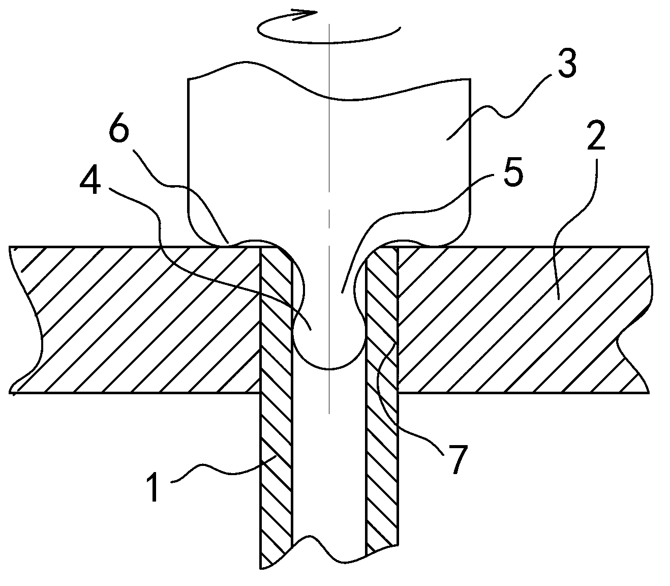 New tube plate welding method