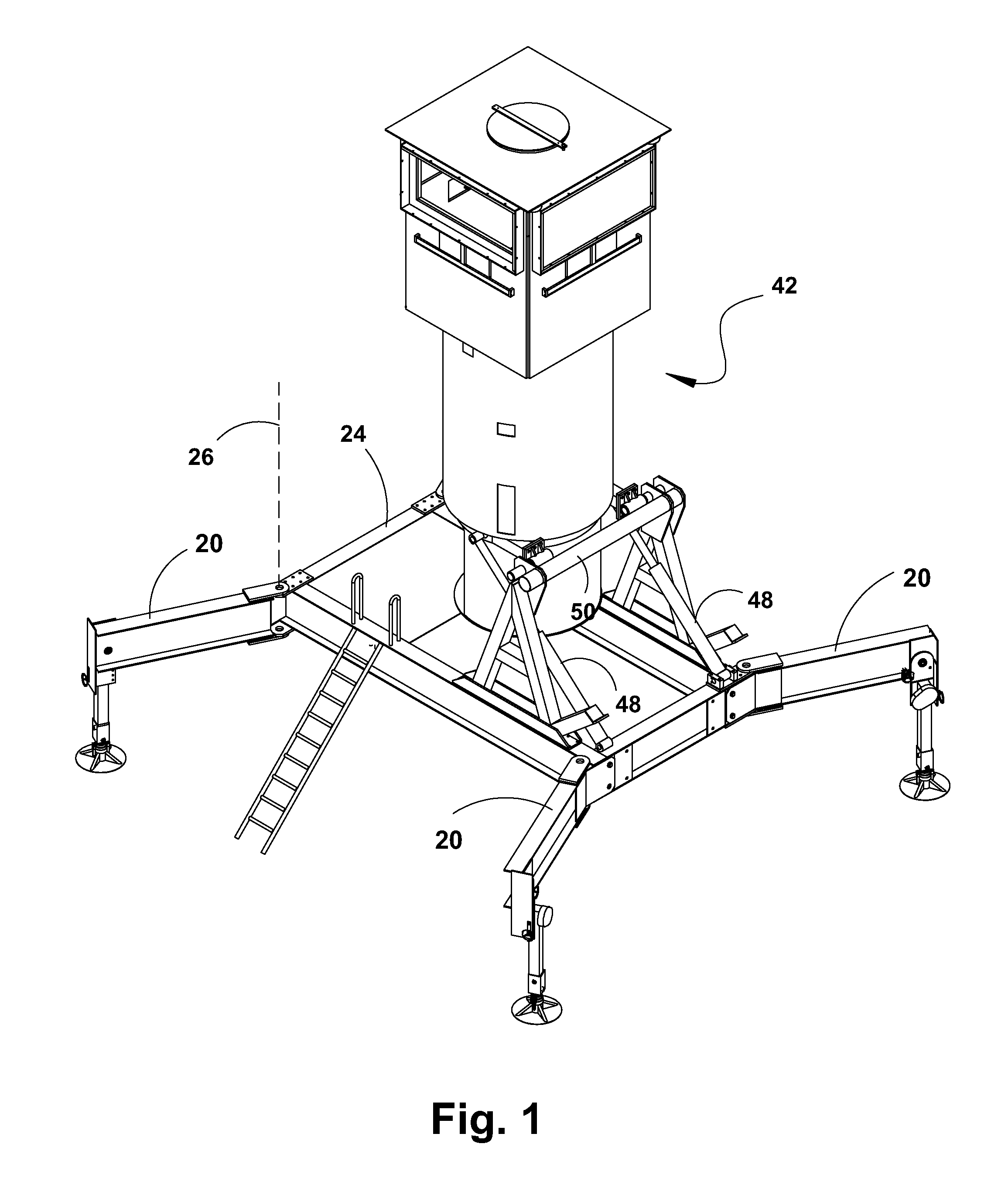 Deployable watchtower