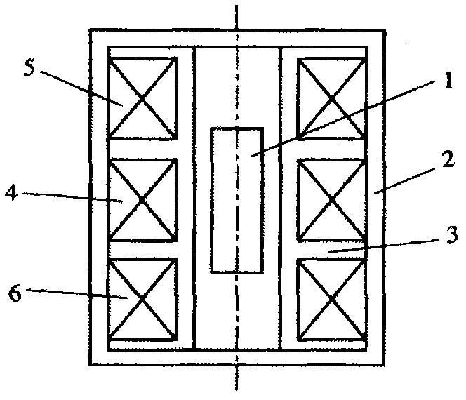 Differential transformer type line displacement sensor and manufacture and use methods thereof