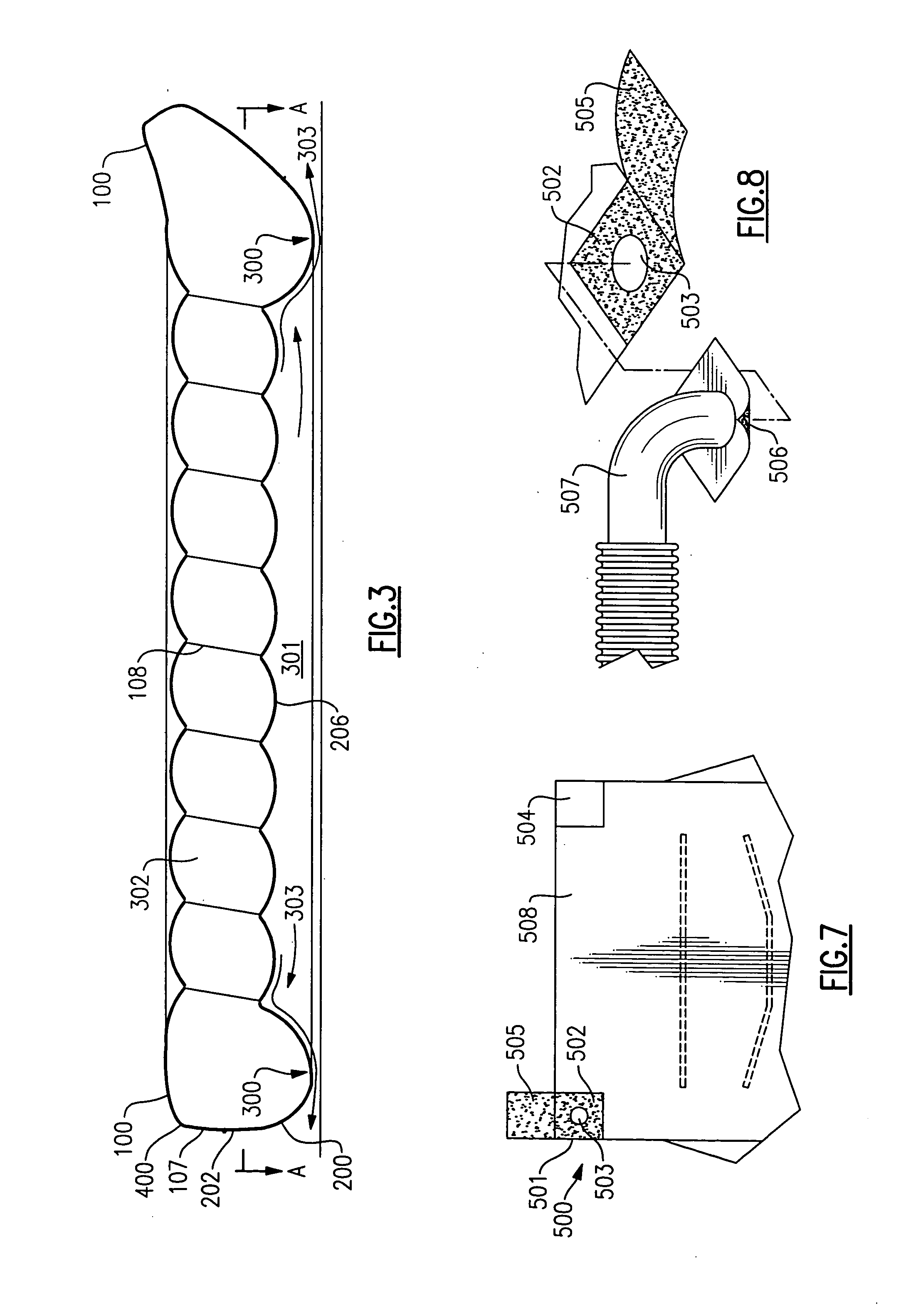 Material mover having a fluid film reservoir