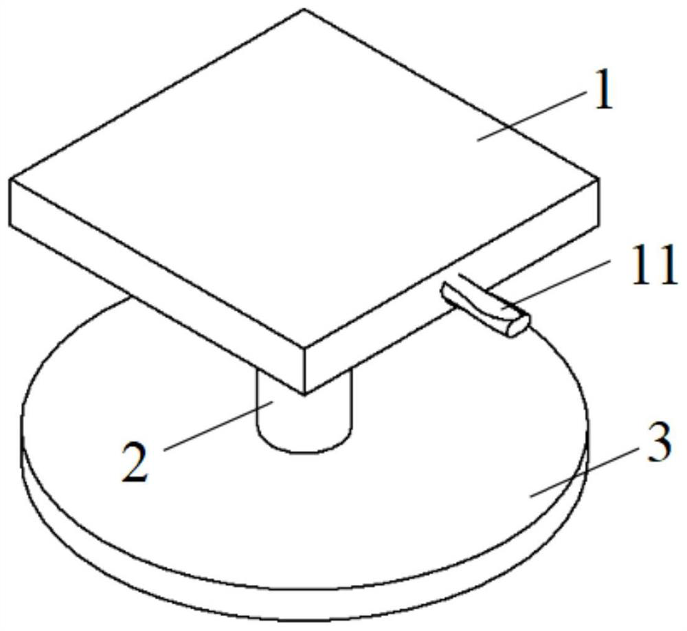 Low-temperature refrigerator with large-plane uniform-temperature cooling platform