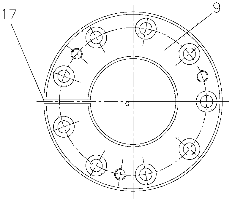 Vertical type direct-drive permanent magnet synchronous motor