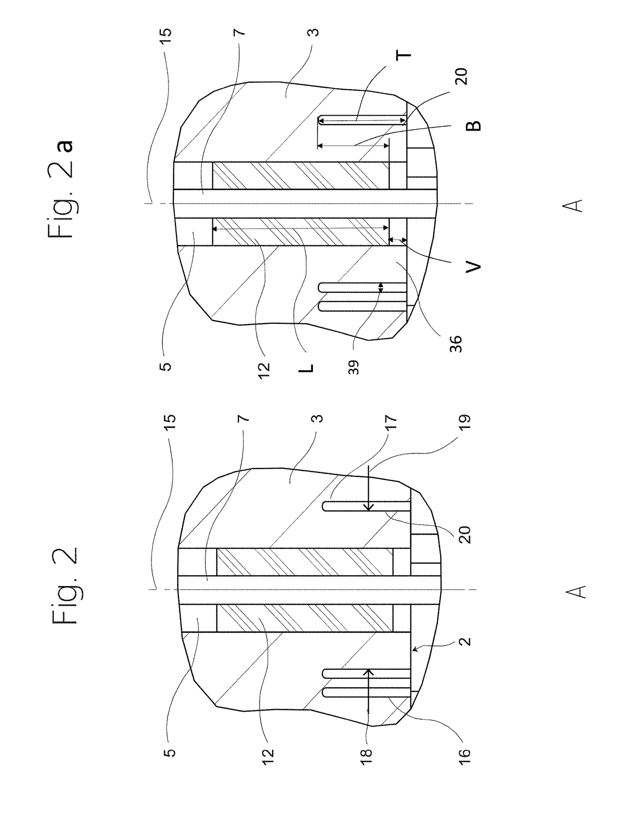 Feed-throughs for high external pressure applications and method for producing same