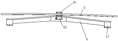 Windshield wiper skeleton structure