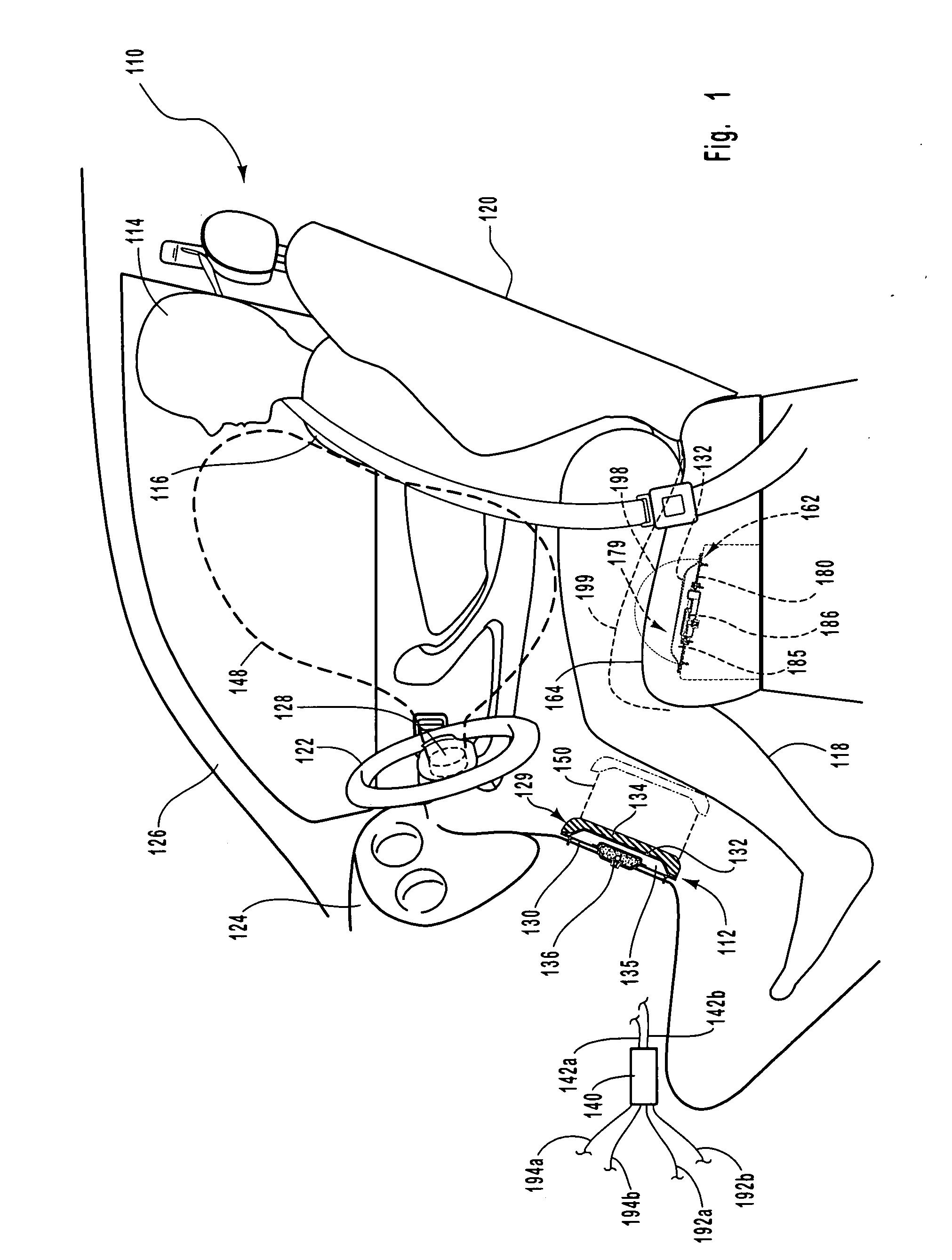 Airbag cushion with integrated inflator