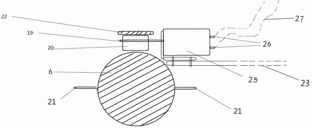 Intelligent closestool capable of flushed from front to back