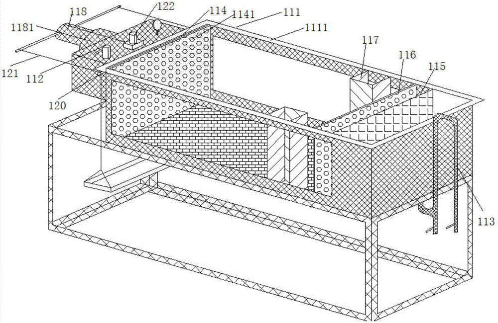 Passive pile soil arching effect testing method based on seepage effect