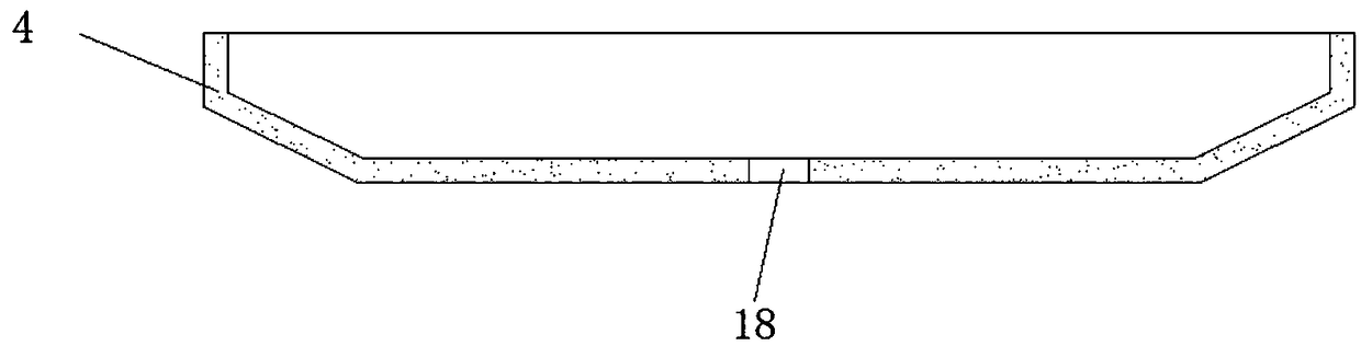 Livestock breeding feeding device with cleaning function