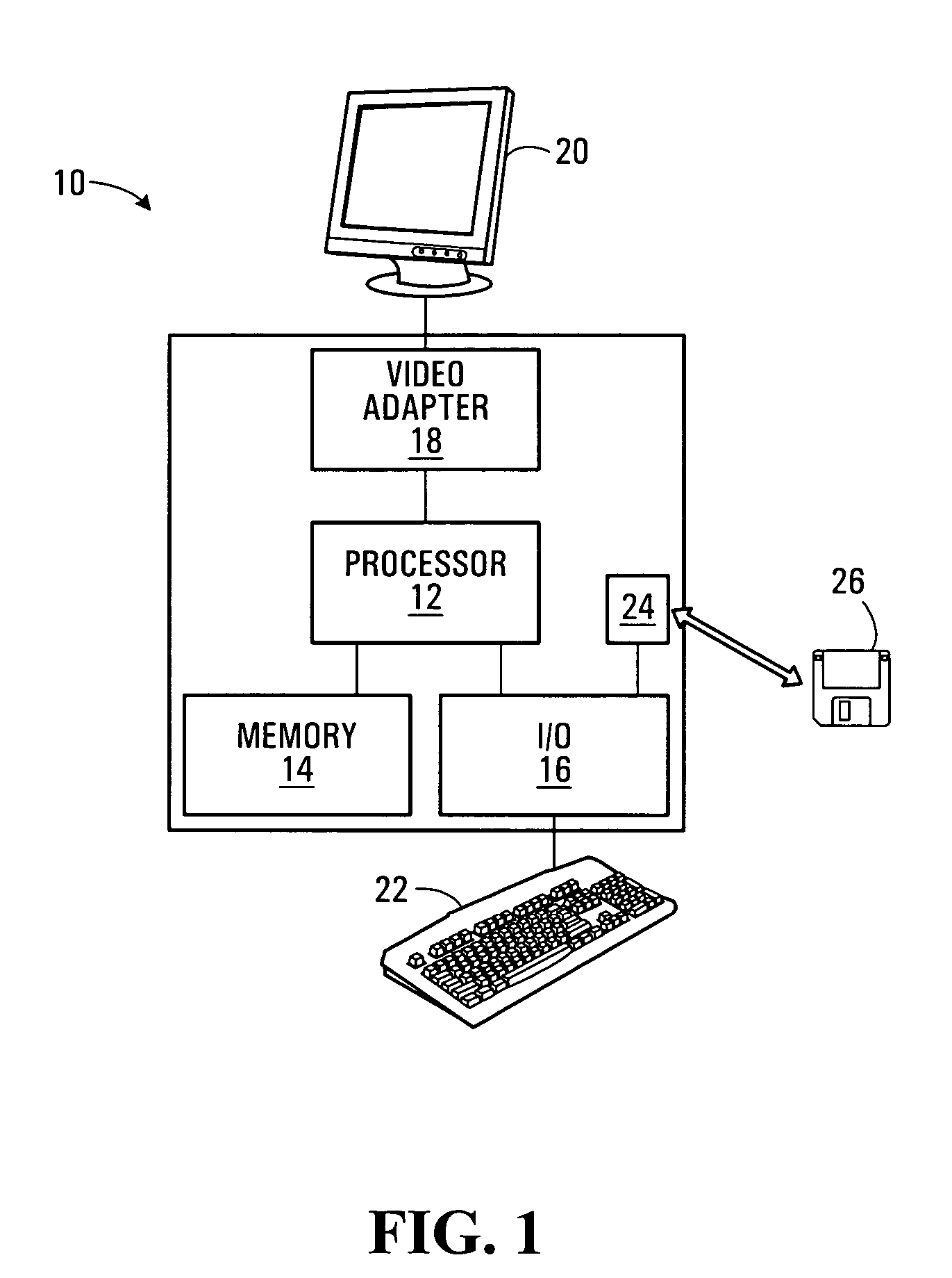 Image compression using variable bit size run length encoding