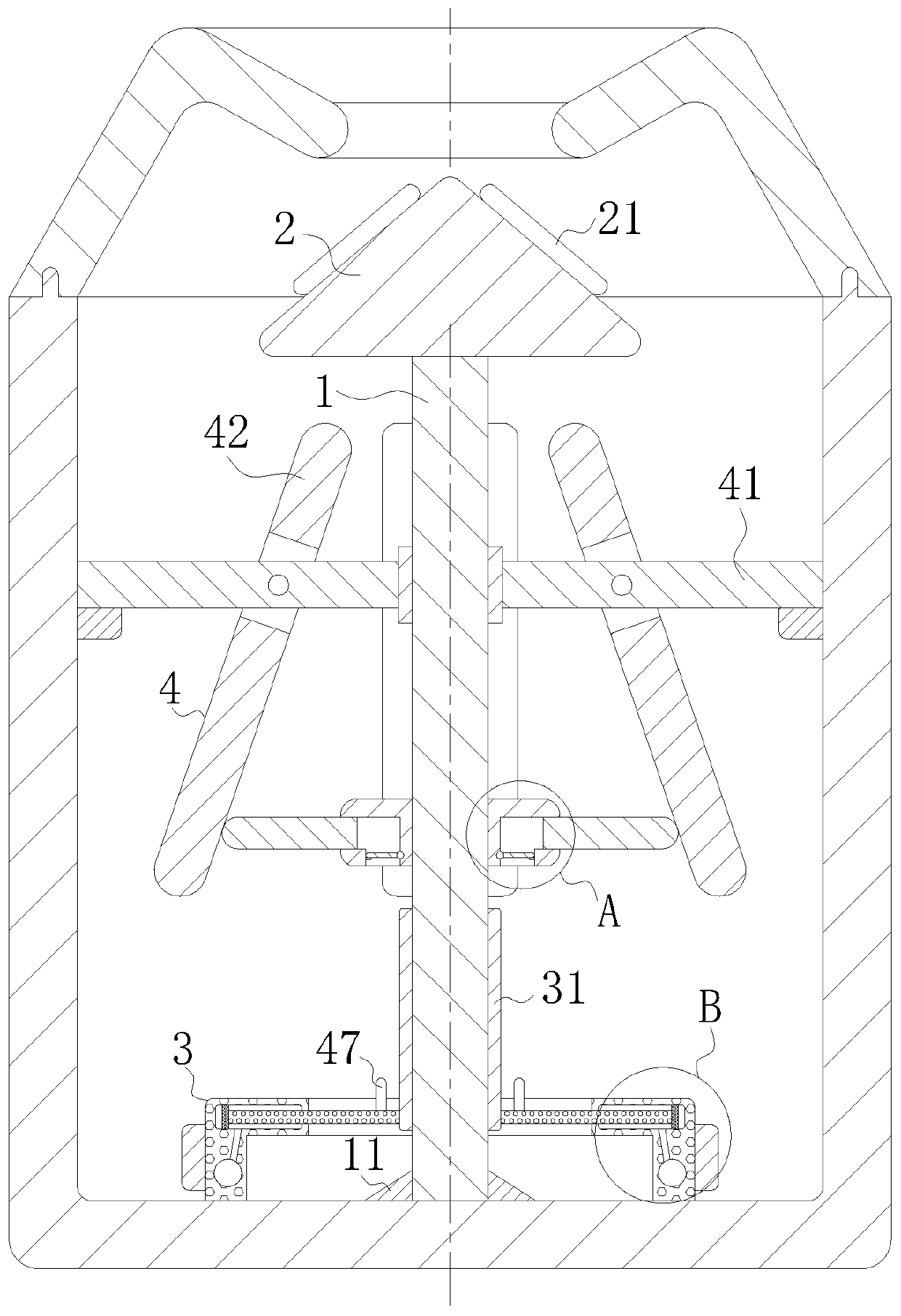 High-creep-ratio and high-strength hydraulic motor body shell blank casting technology