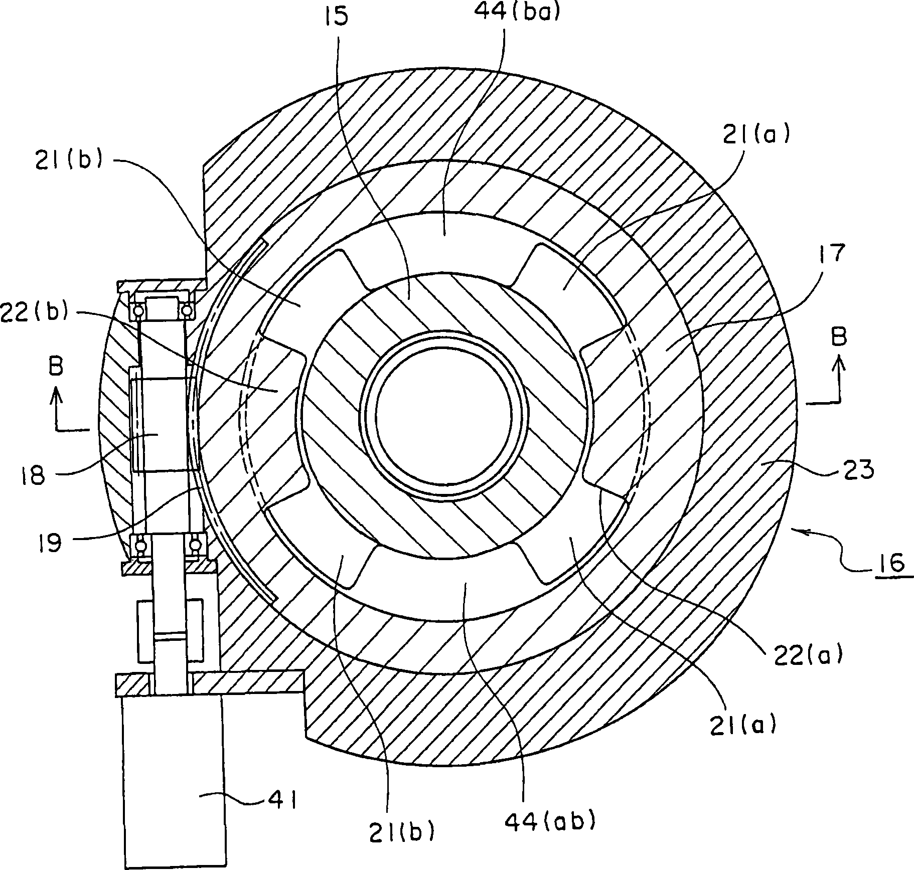 Electric press device