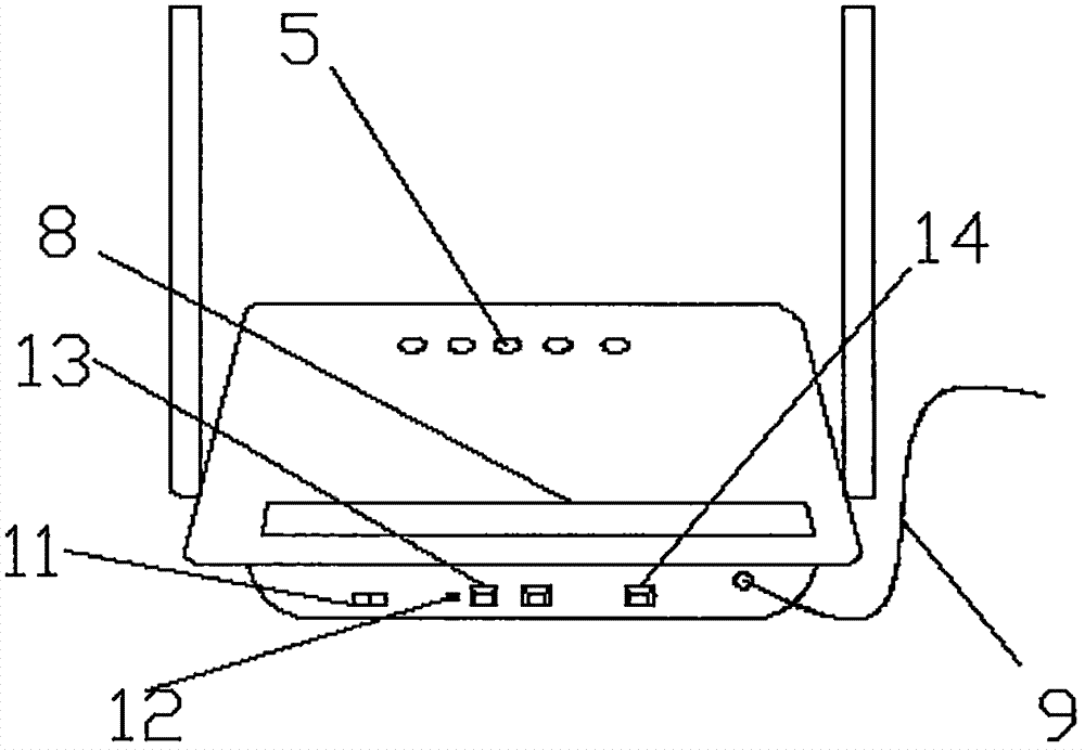 MIMO wireless optical communication receiver and use method thereof