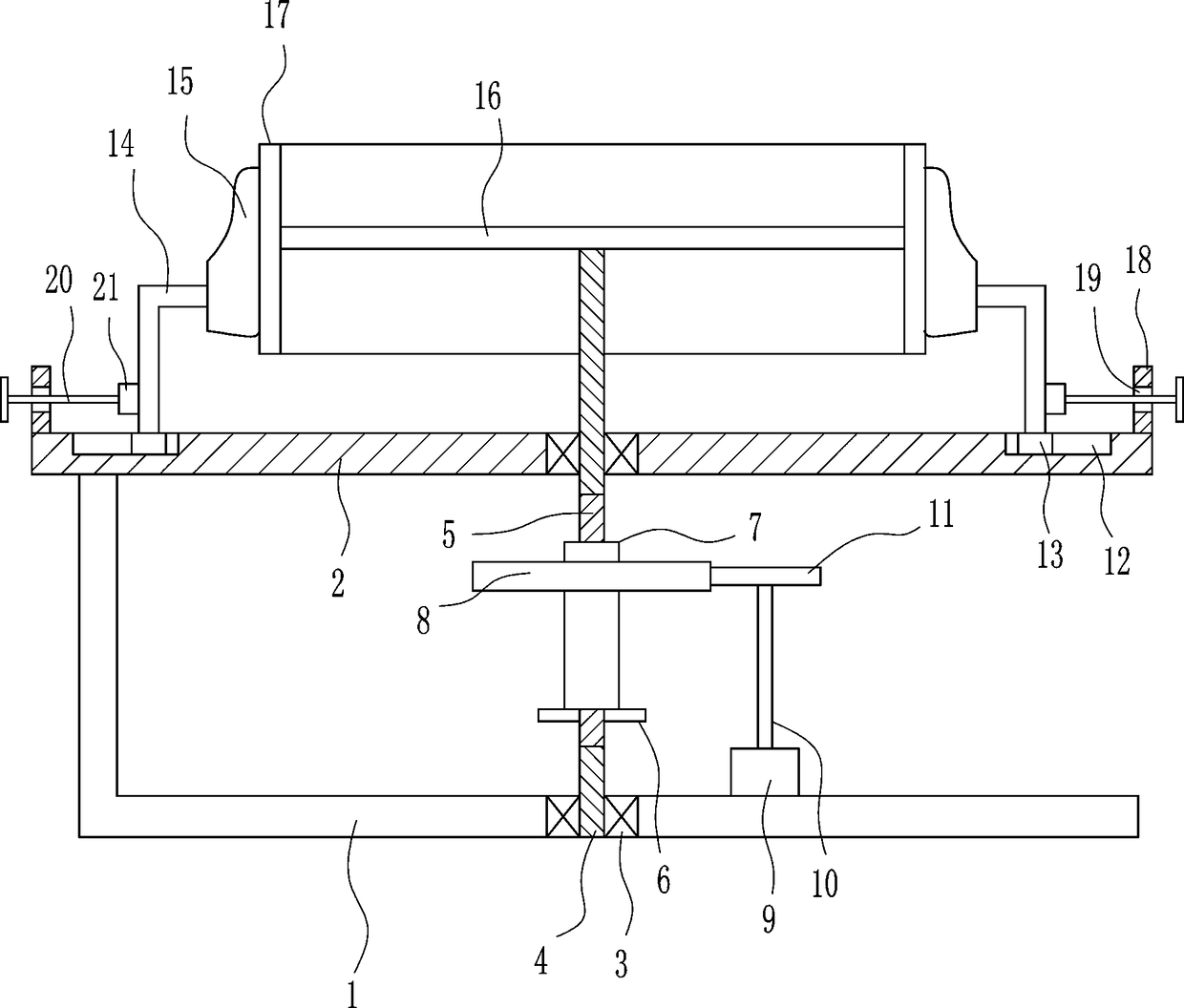 Sole rotary type grinding equipment for producing shoes