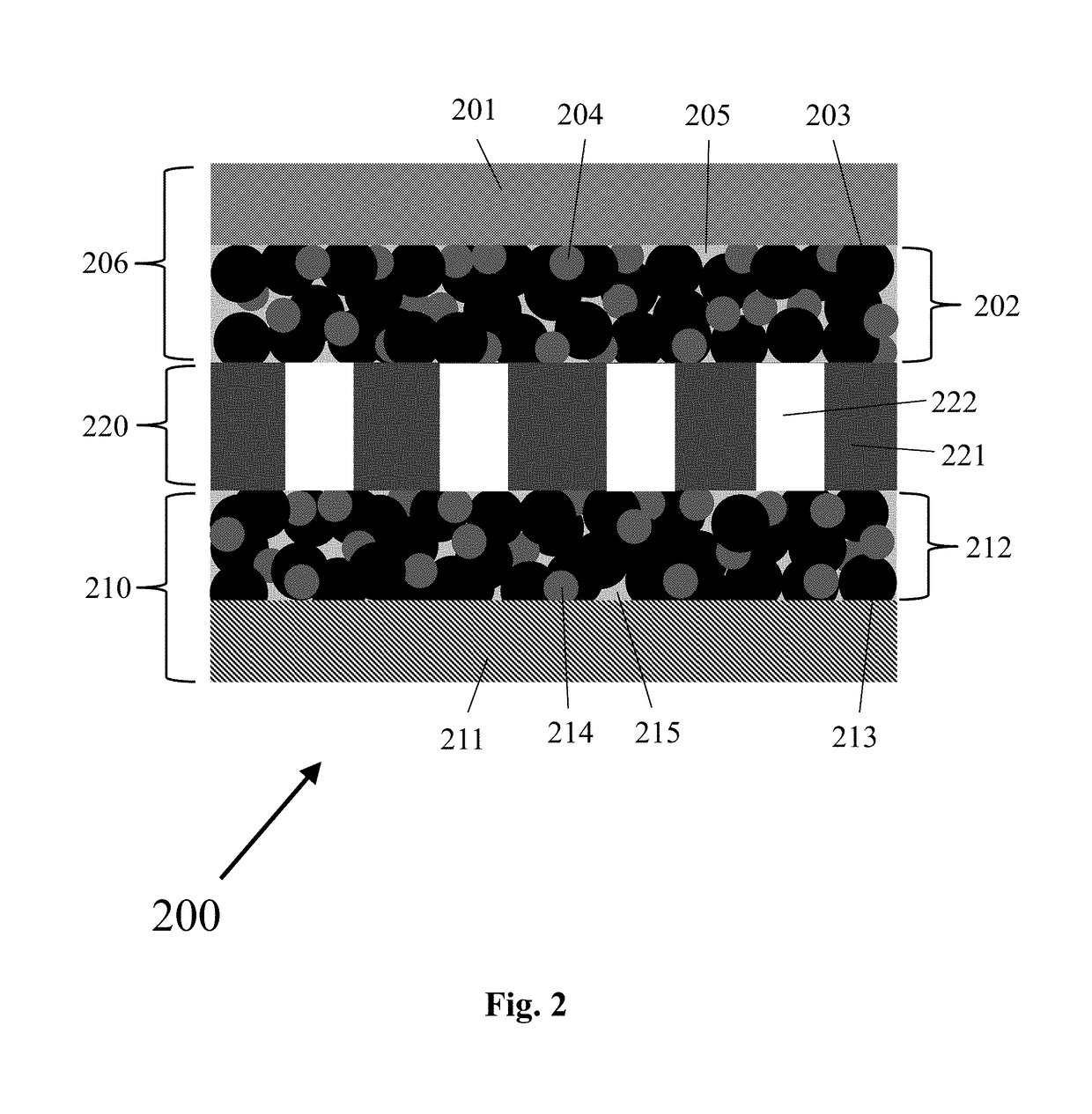 Three-dimensional, porous anode for use in lithium-ion batteries and method of fabrication thereof