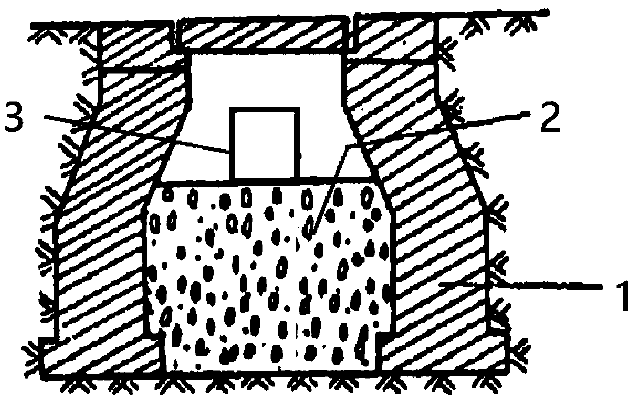 Method for performing monitoring ground surface settlement and deformation of separate underground space on line