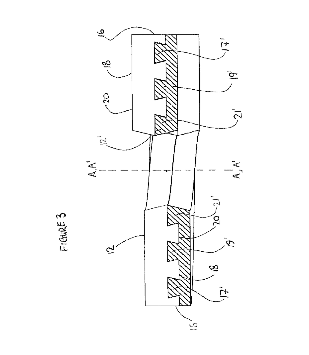 Device for and method of connecting two items together