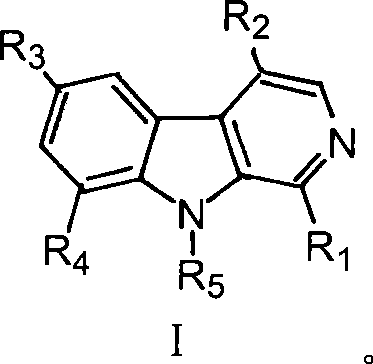 Beta-kabarin alkaloids in quassia wood, preparation method and application thereof