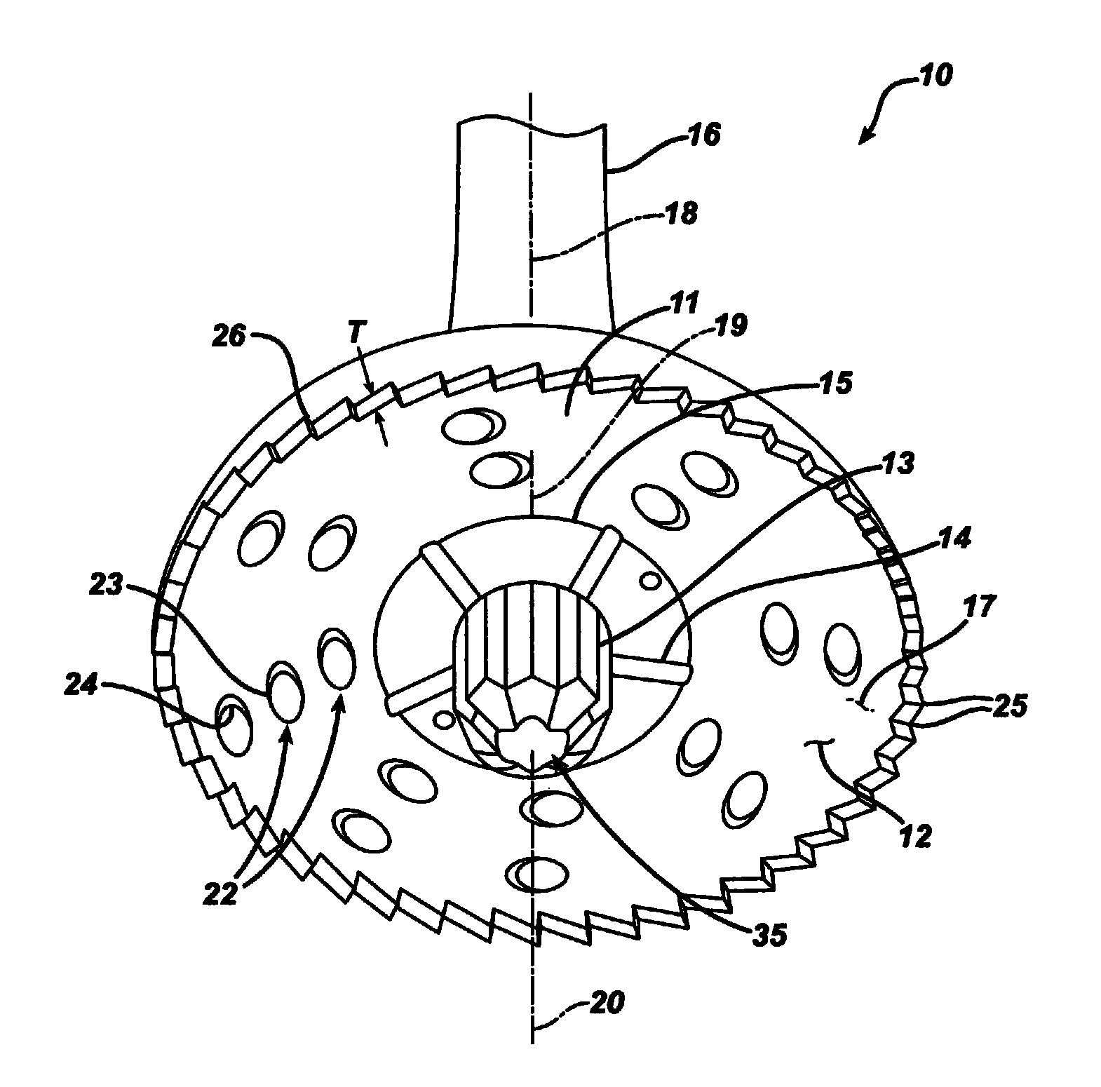 Arthroplasty instruments and associated method