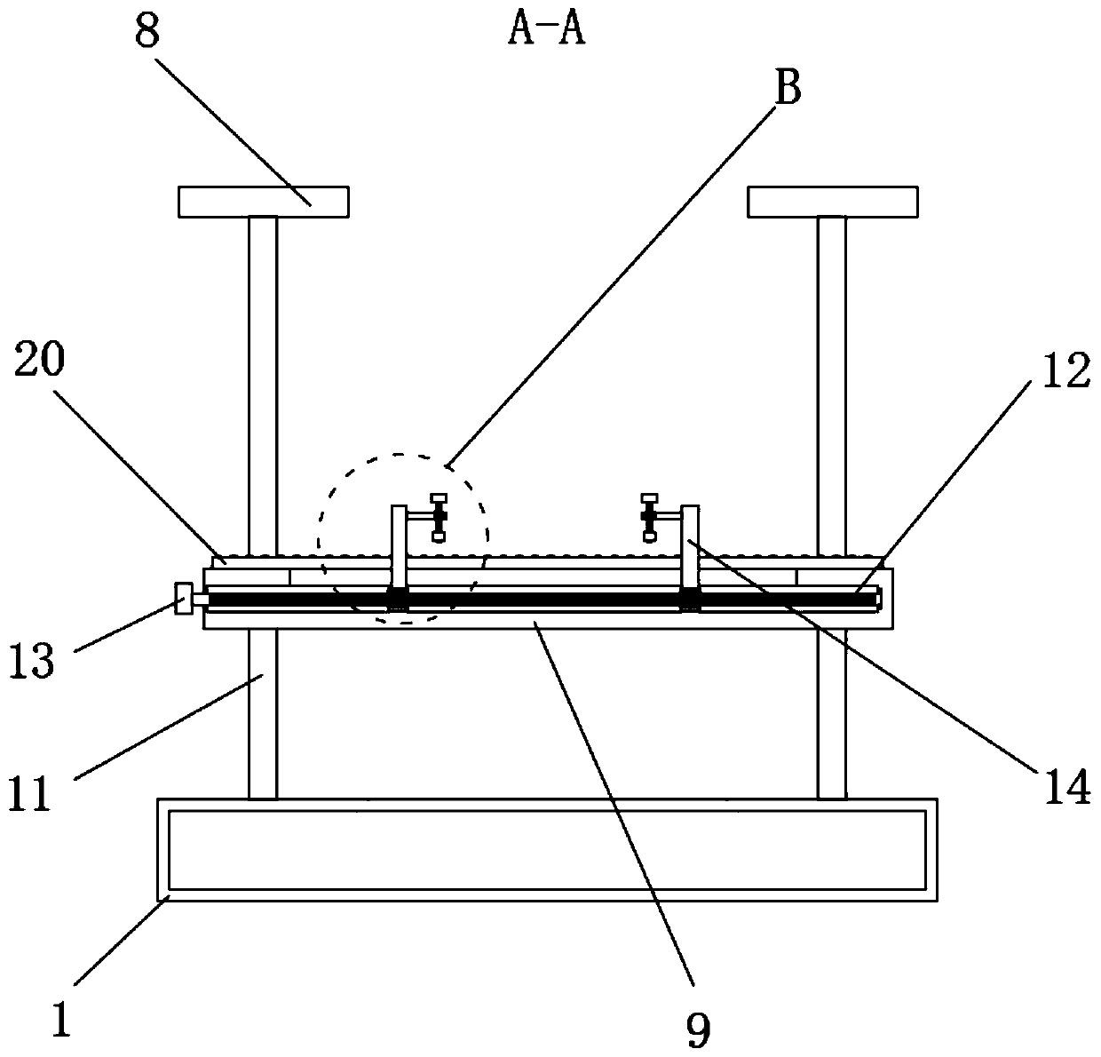 Clamping mechanism for part machining of shearing, folding and rolling numerical control machine tool