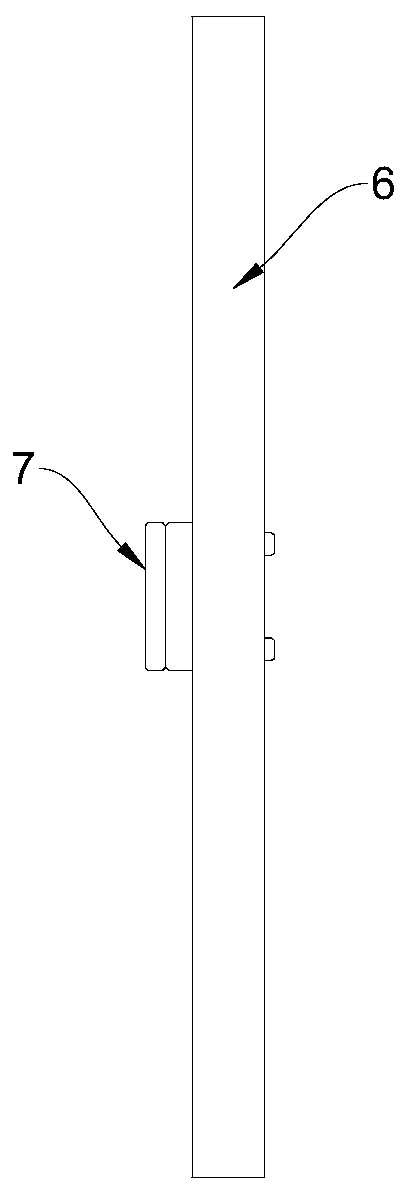 Hidden handle and intelligent door applying same