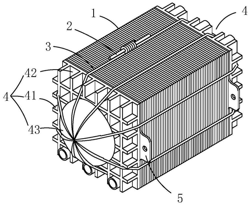 Fuel cell stack fixing method