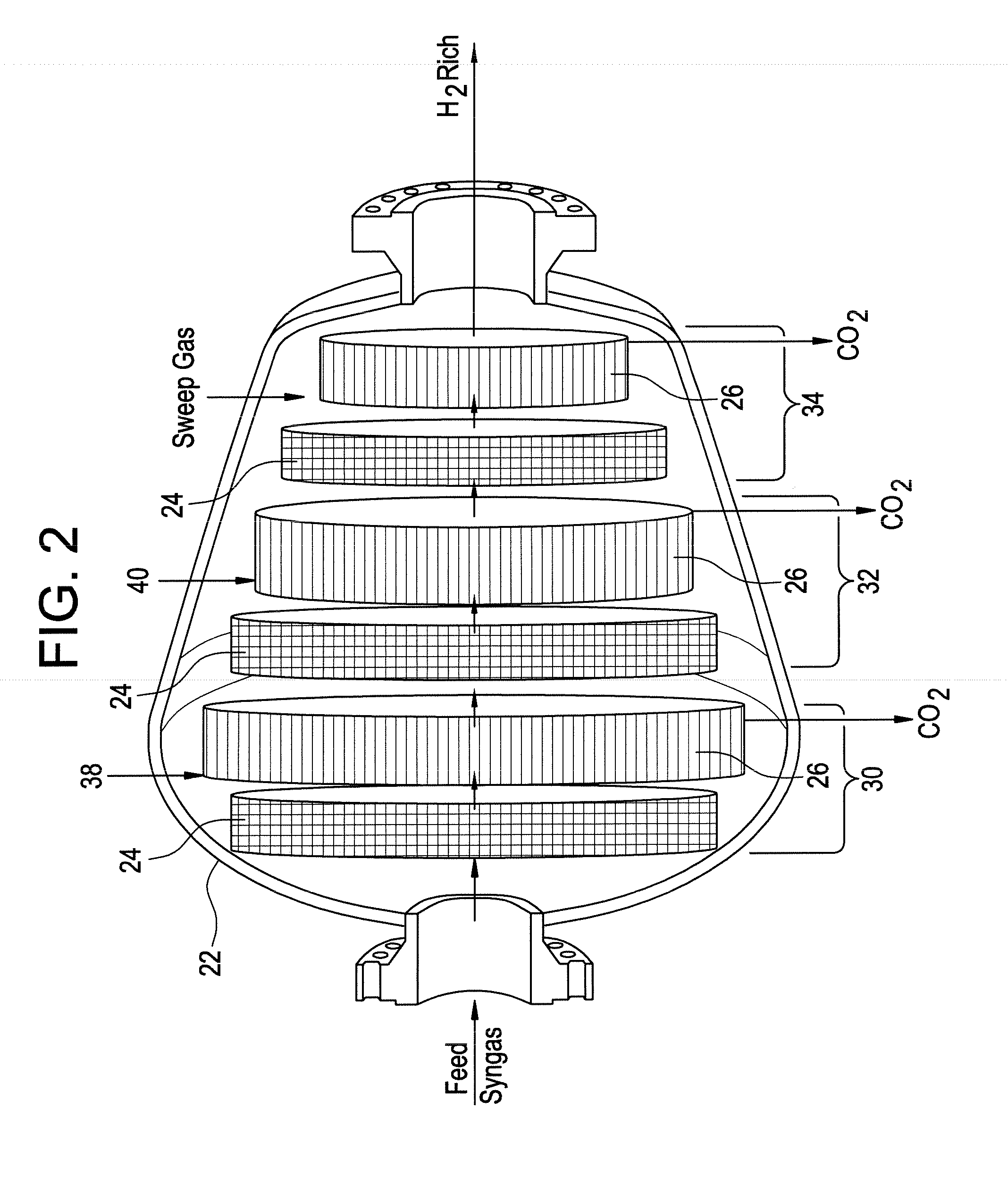 Methods and Apparatus for Carbon Dioxide Removal from a Fluid Stream