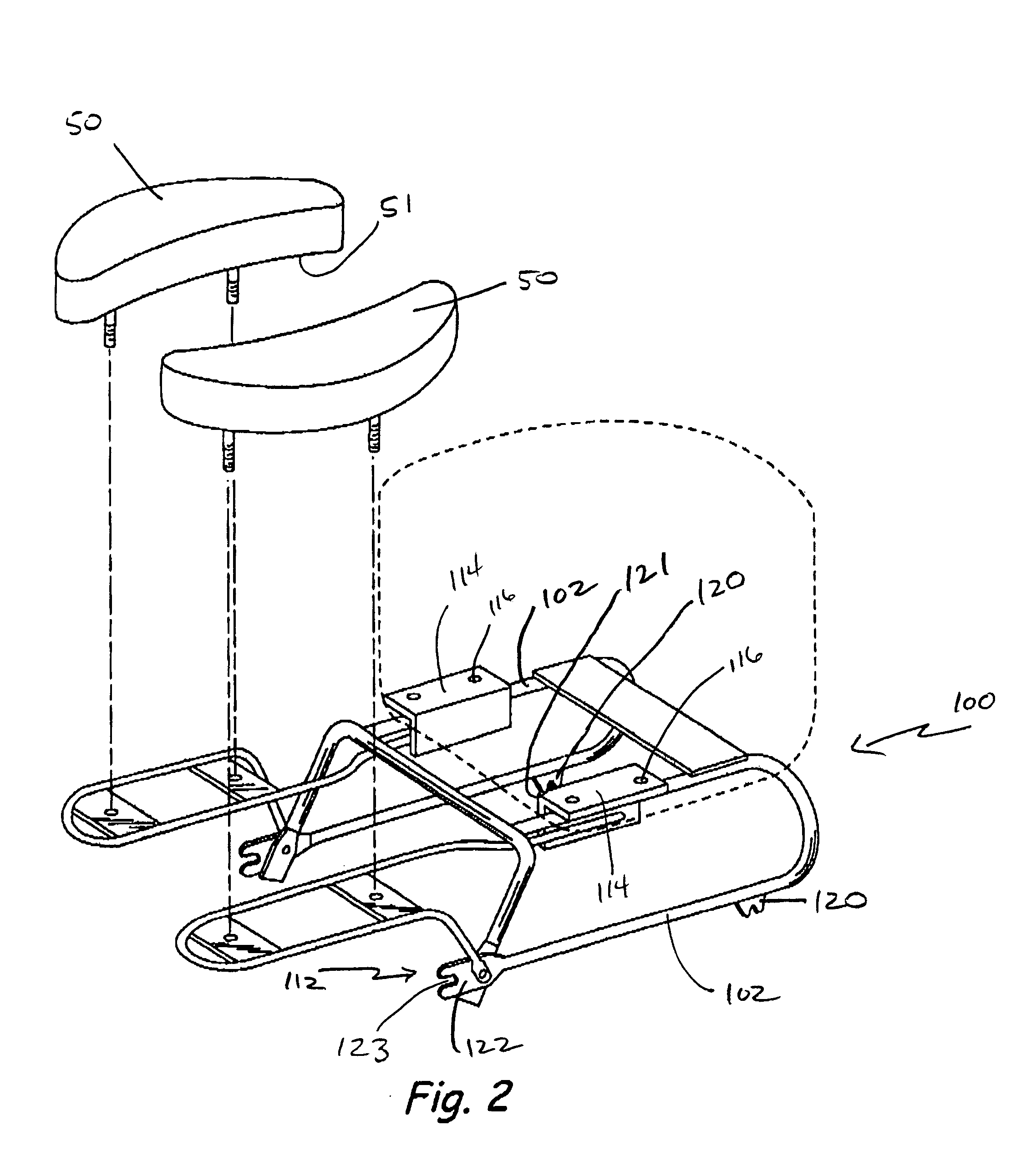 Supplemental motorcycle seat