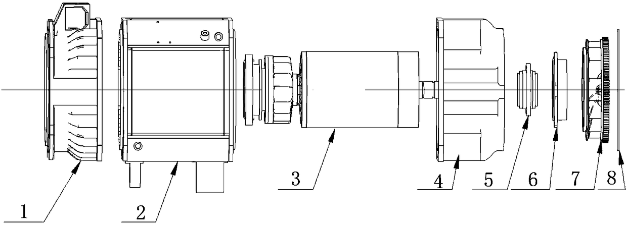 Novel permanent magnet synchronous traction motor