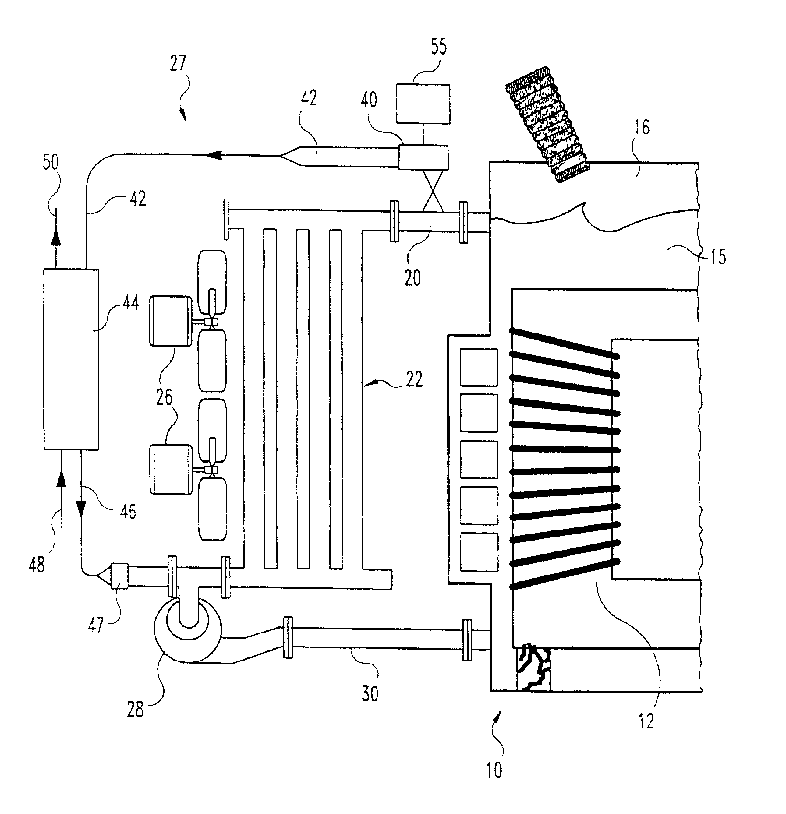 Apparatus and method for cooling power transformers