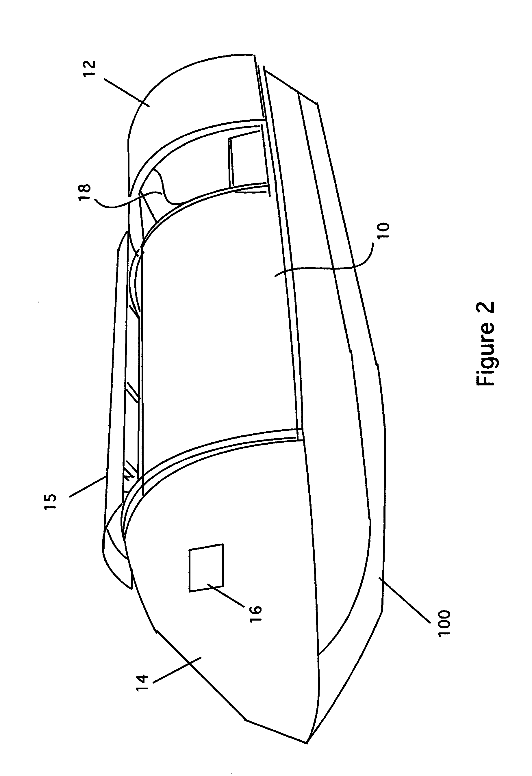 Hunting blind boat cover