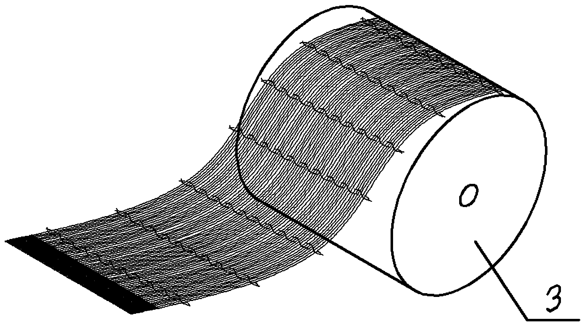 Enhanced optical fiber cloth liner for artificial transparent stone and preparation method of enhanced optical fiber cloth liner