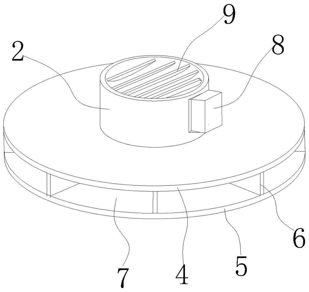 Horizontal smoke exhaust device capable of preventing smoke from being sucked through