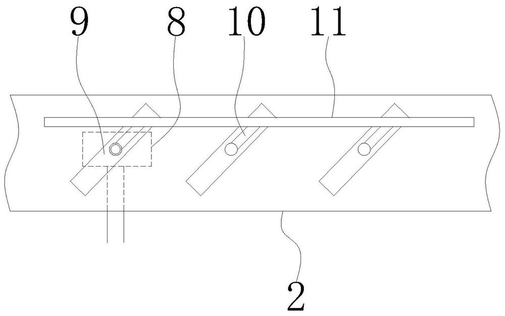 Horizontal smoke exhaust device capable of preventing smoke from being sucked through