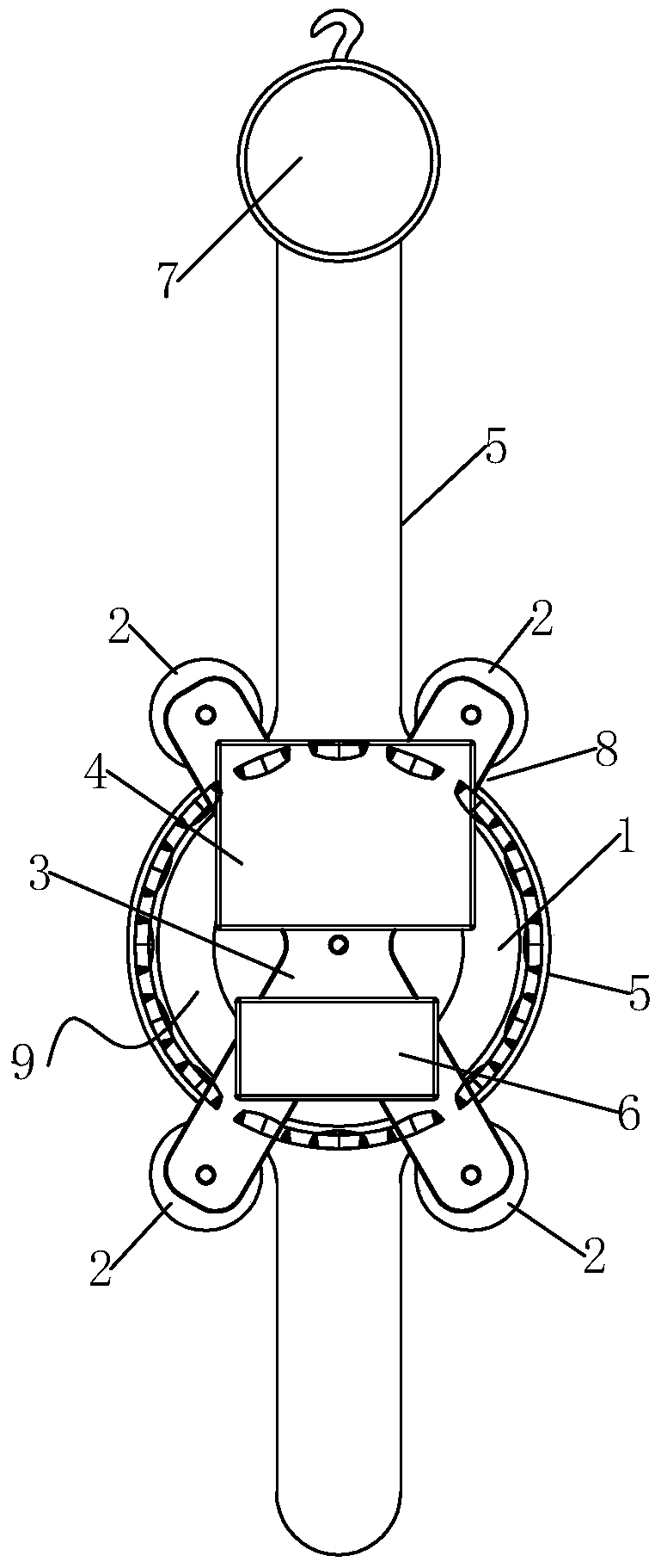 Chain hoist external power unit and chain hoist system