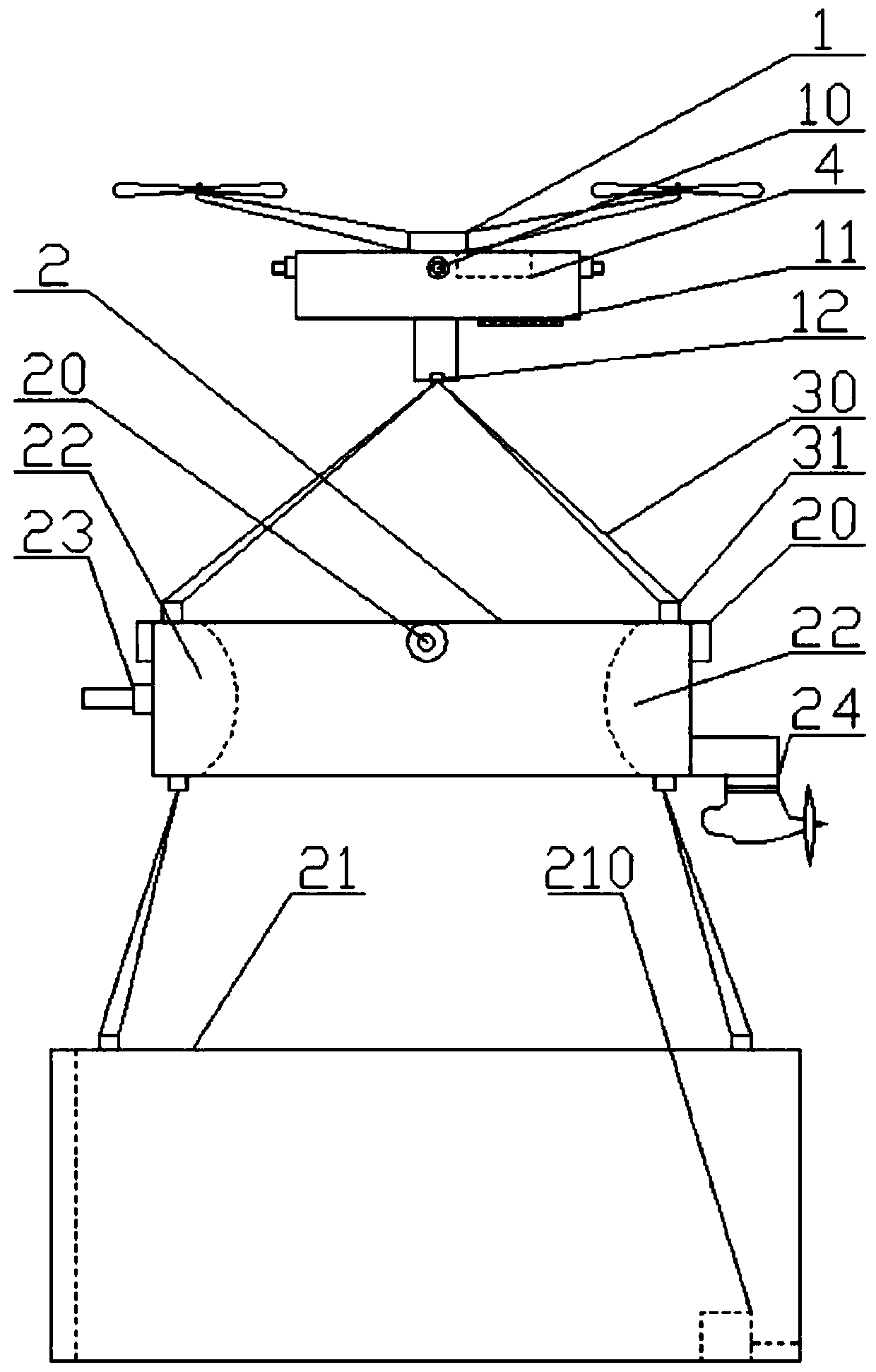 Intelligent underwater rescue method and system based on unmanned aerial vehicle