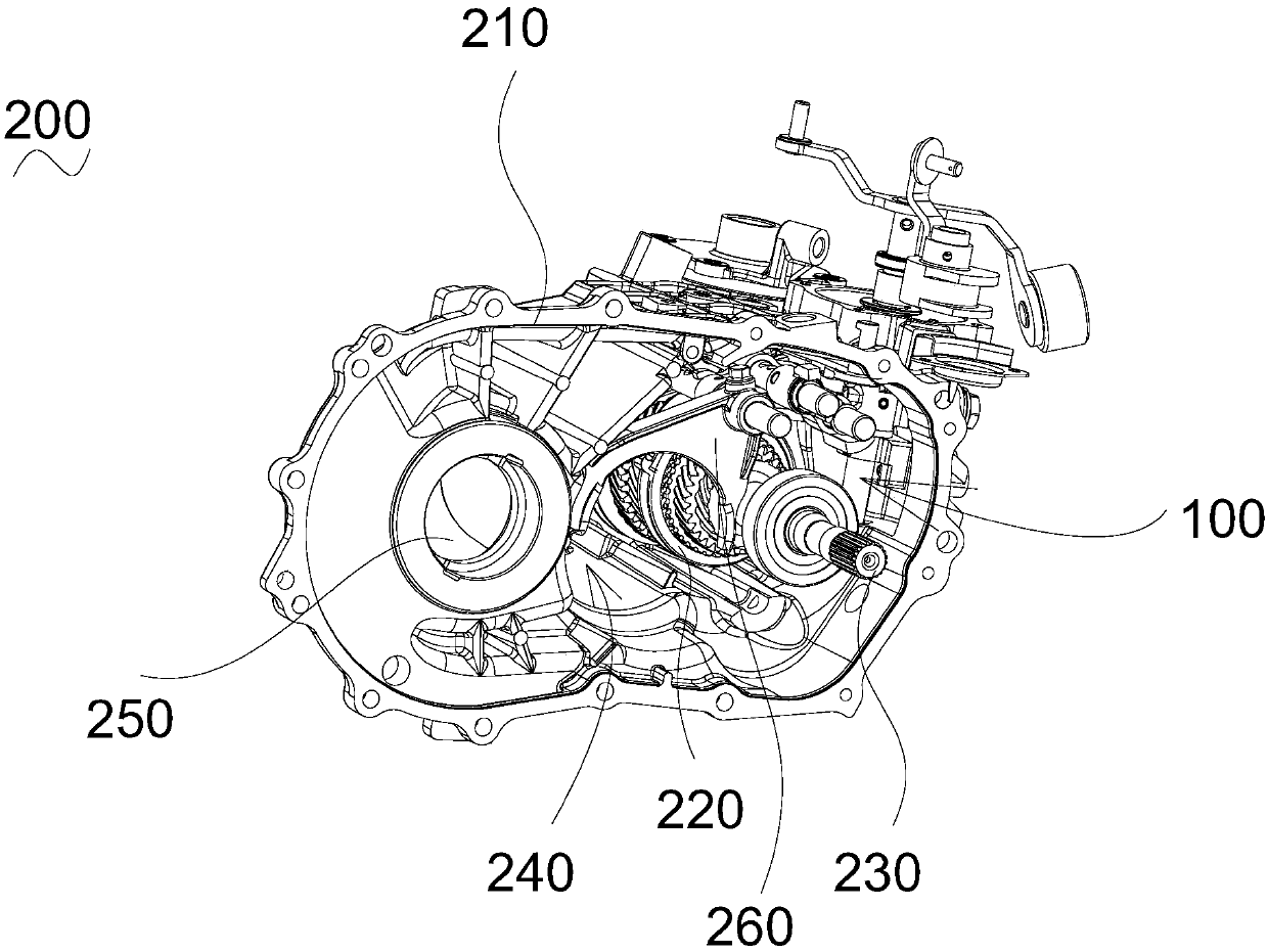 Transmission assembly and gear shifting mechanism thereof