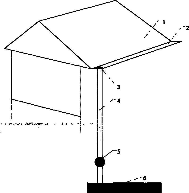 Rainwater recycling and generating set