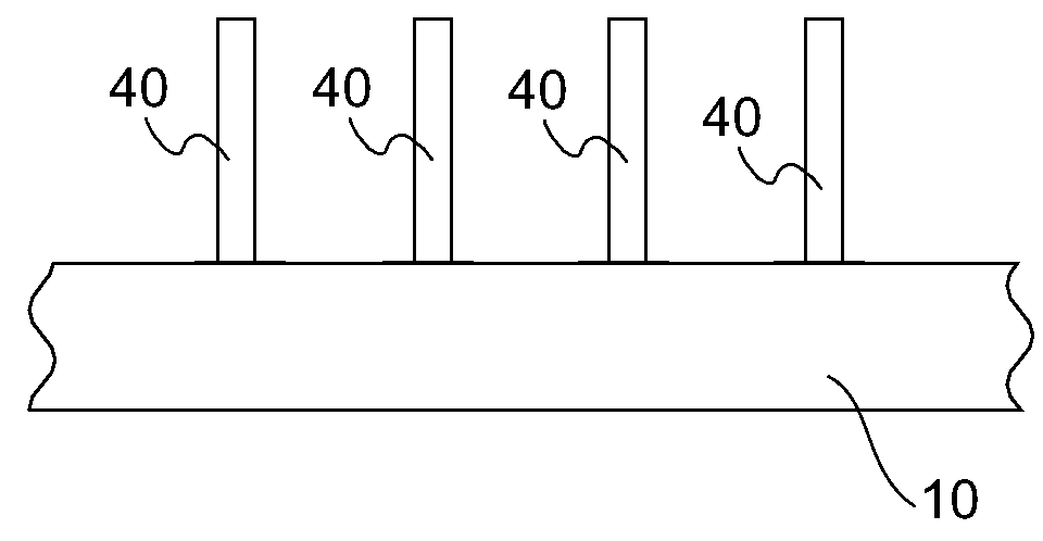 STRUCTURES OF AND METHODS FOR FORMING VERTICALLY ALIGNED Si WIRE ARRAYS