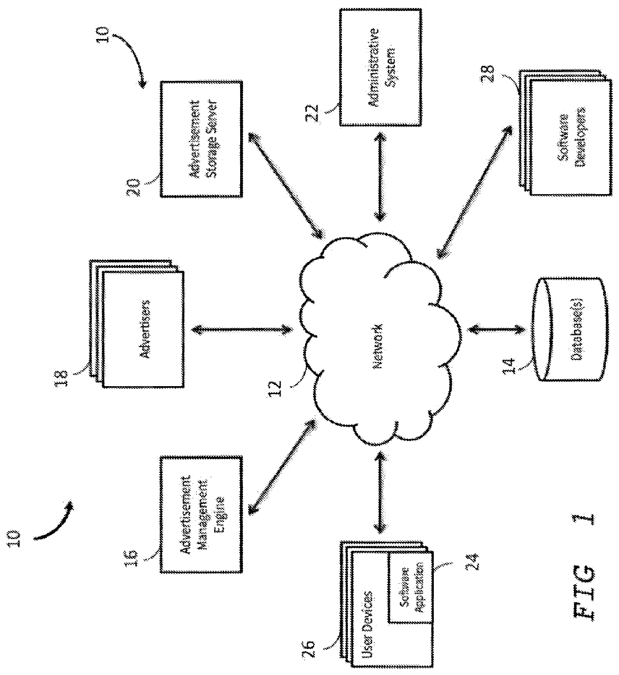 Method and system for providing advertising in immersive digital environments