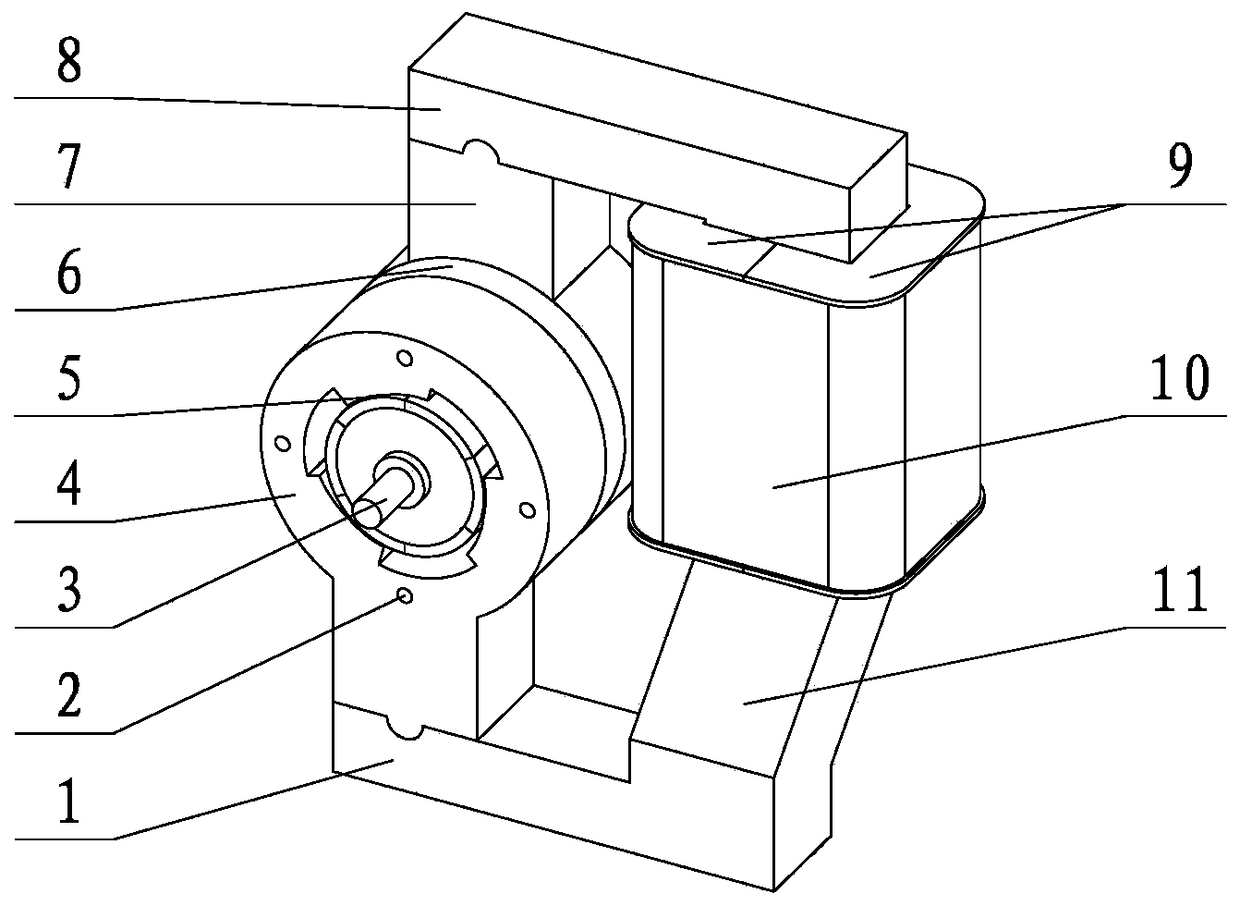 Single-phase multi-pole permanent magnet stepping motor