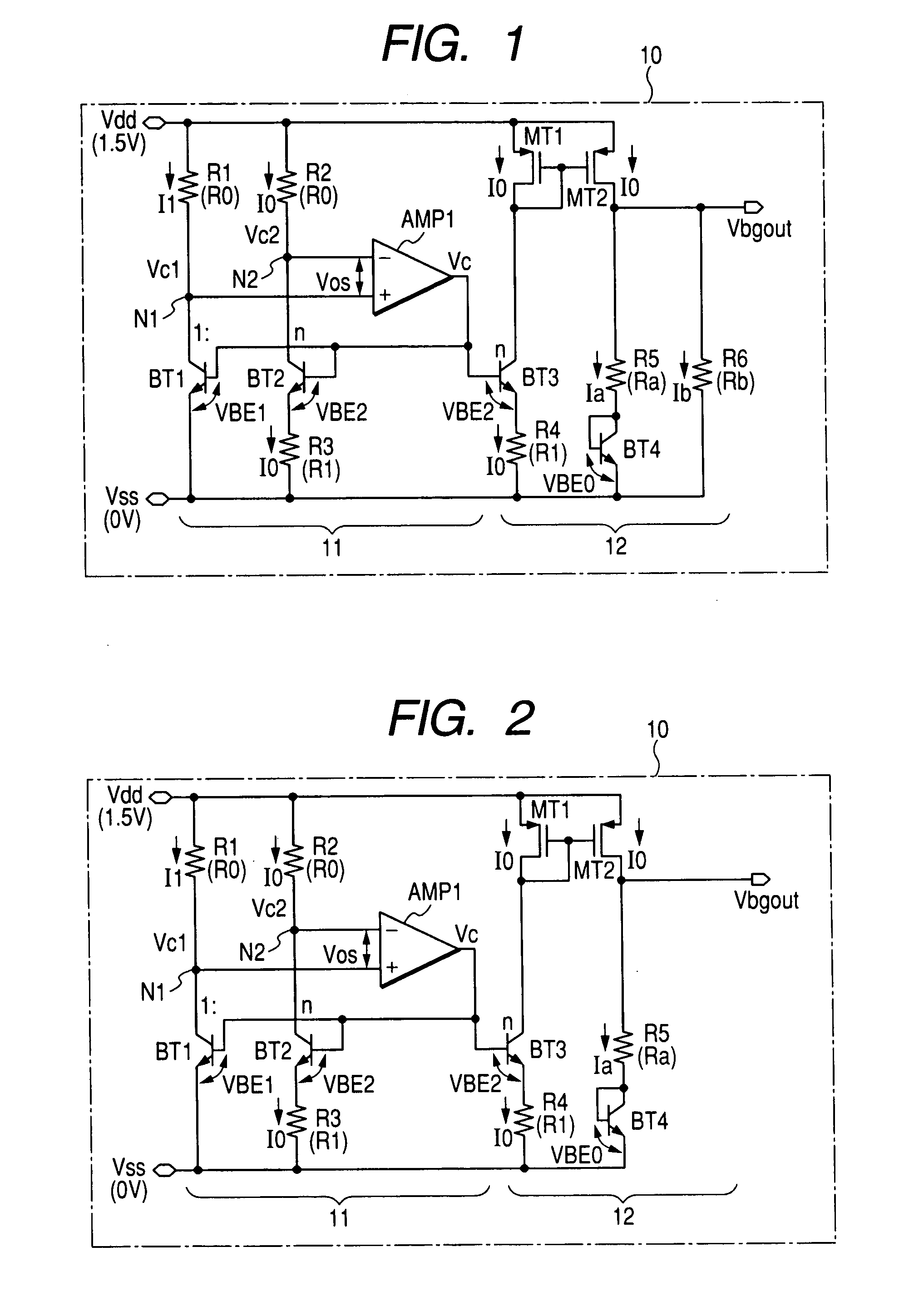 Reference voltage generating circuit, a semiconductor integrated circuit and a semiconductor integrated circuit apparatus