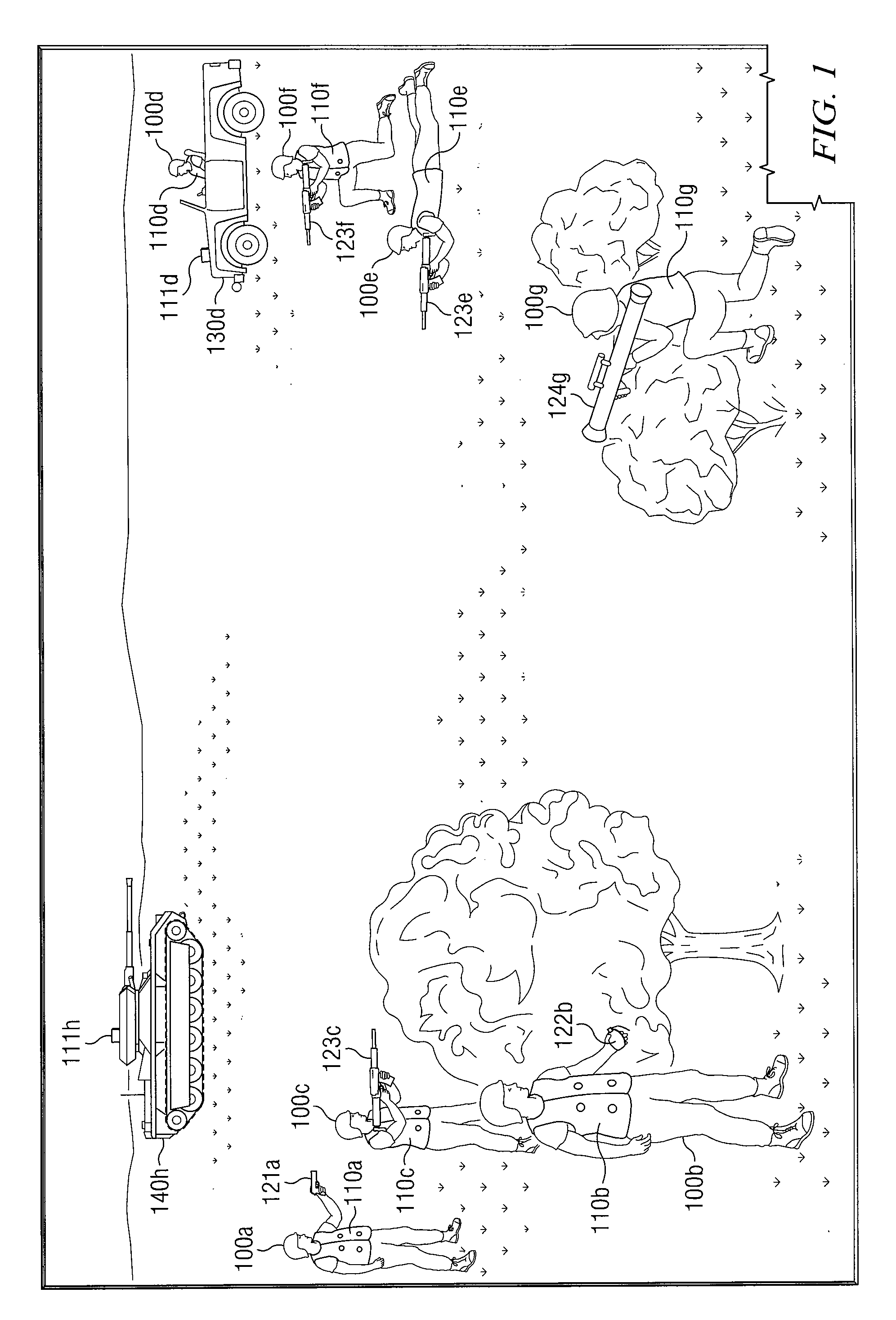 Simulated Hand Grenade Having a Multiple Integrated Laser Engagement System