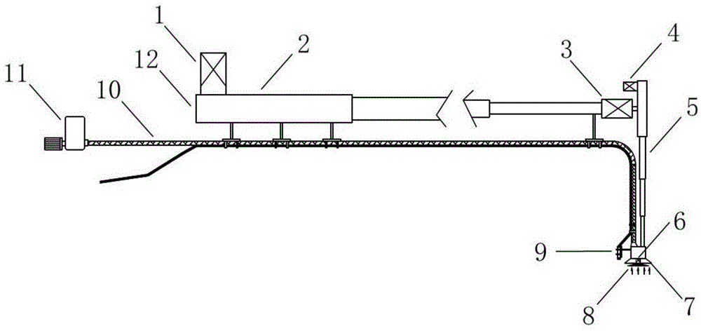 Cleaning device for nuclear power equipment