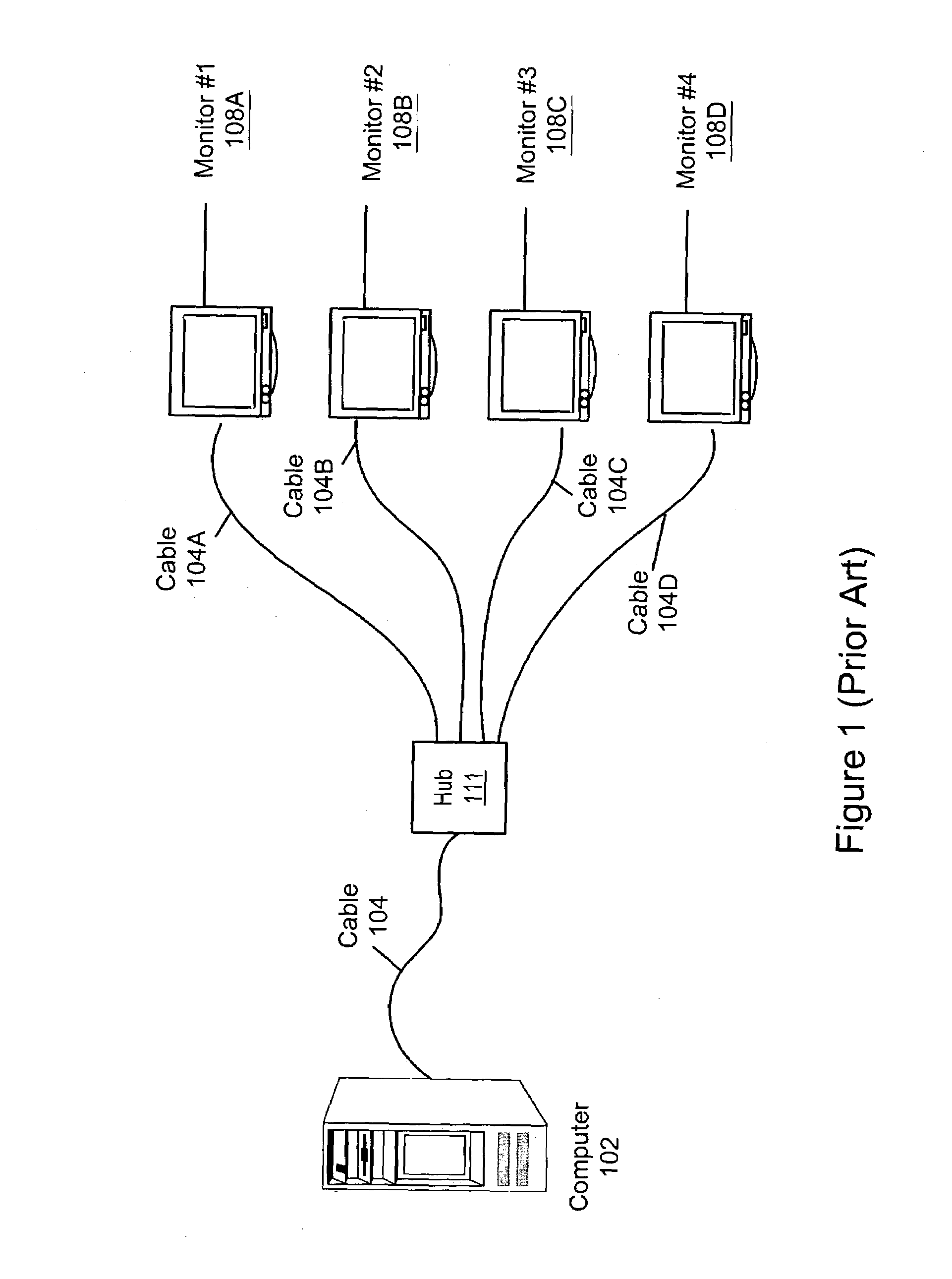 Selectively updating a display in a multi-display system