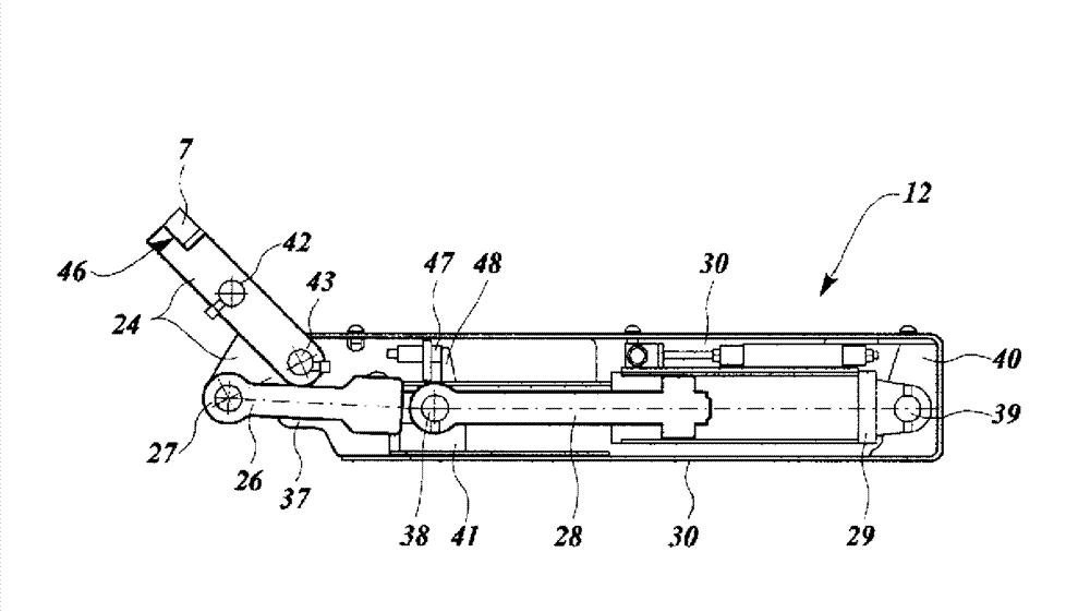 Container or vehicle body with side door and a side door drive unit