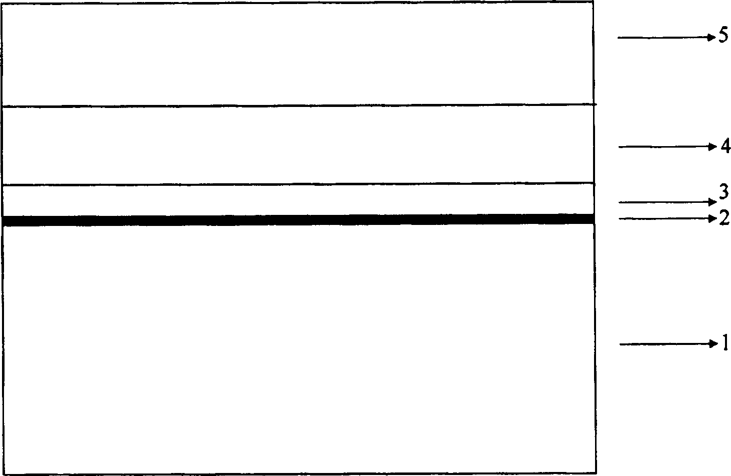 Method for growing non-crack III family nitride on silicon substrate