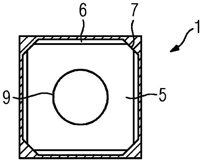 Self-supporting housing of a dynamo-electric machine